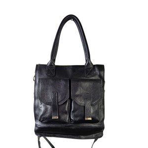 Erica Anenberg Madison Satchel- Black